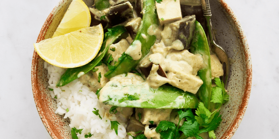 Eggplant Thai Green Curry Dietitians Australia